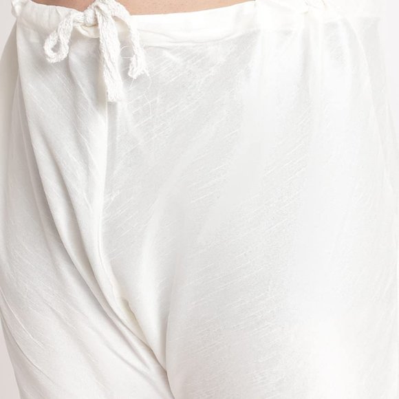 Men Yellow Color Georgette Chikankari Kurta Pyjama Set for Partywear & Wedding - Picture 6 of 7